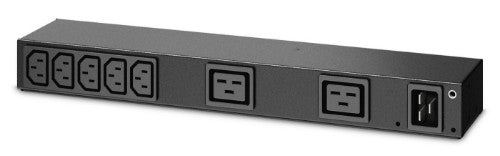 APC AP6120A power distribution unit (PDU) 7 AC outlet(s) 0U/1U Black