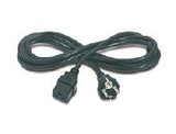 APC AP9875 power cable Black 2.5 m C19 coupler CEE7/7