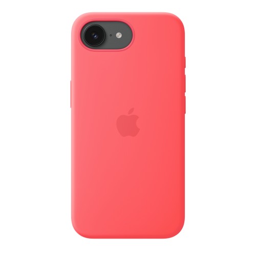 Apple iPhone 17e Silicone Case with MagSafe – Bright Guava