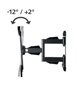 Hama TV Wall Bracket, Swivel, Tilt, Pull-out, 191 cm (75) up to 45 kg