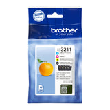 Brother LC-3211VALDR Ink cartridge multi pack Bk,C,M,Y, 4x200 pages ISO/IEC 19752 Pack=4 for Brother DCP-J 772