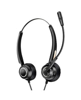 Urban Factory MOVEE: OVER-THE-EAR USB WIRED HEADSET WITH REMOTE CONTROL - USB-A. USB-C and 3.5 mm Jack