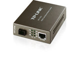 TP-Link MC112CS network media converter 100 Mbit/s Single-mode Black