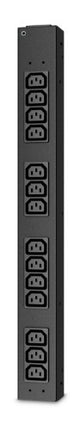 APC AP6003A power distribution unit (PDU) 14 AC outlet(s) 0U/2U Black