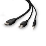 Belkin F1DN1CCBL KVM cable Black 3 m