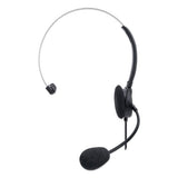 Manhattan Mono Over-Ear Headset (USB), Microphone Boom (padded), Polybag Packaging, Adjustable Headband, In-Line Volume Control, Ear Cushion, USB-A for both sound and mic use, cable 1.5m, Three Year Warranty