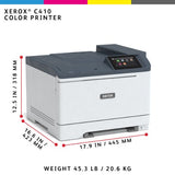 Xerox C410 A4 40ppm Duplex Printer PS3 PCL5e/6 2 Trays 251 Sheets