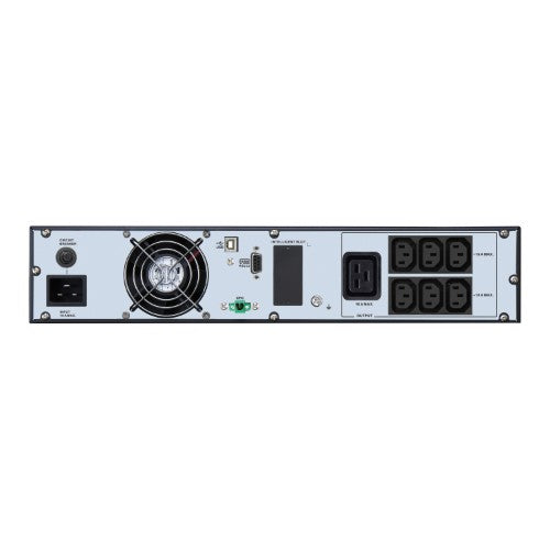 APC Easy UPS On-Line, 3kVA, Lithium-ion, Rack/Tower 2U, 230V, 6 IEC C13 + 1 IEC C19 outlets, Intelligent Card Slot, W/ rail kit