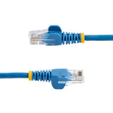 StarTech.com Cat5e Patch Cable with Snagless RJ45 Connectors - 2m, Blue