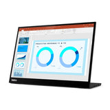 Lenovo ThinkVision M14d LED display 35.6 cm (14") 2240 x 1400 pixels 2.2K Black