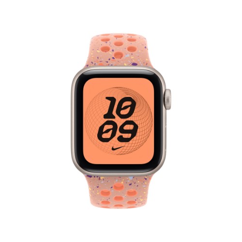 Apple MGA44ZM/A smart wearable accessory Band Pink Aluminium, Fluoroelastomer