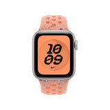 Apple MGA44ZM/A smart wearable accessory Band Pink Aluminium, Fluoroelastomer
