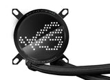 ASUS ROG Ryuo III 240 ARGB Processor Liquid cooling kit 12 cm Black