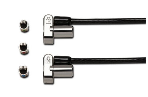 Kensington Universal 3-in-1 Keyed Cable Lock with Twin Lockheads - Master Keyed