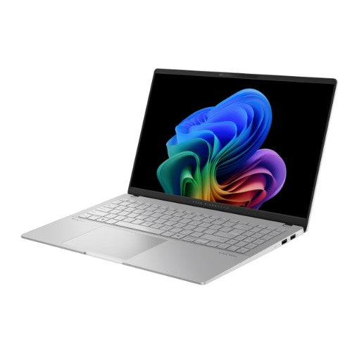 ASUS Vivobook S15 S5507QA-MA006W Snapdragon X1E-78-100 Laptop 39.6 cm (15.6") 3K 16 GB LPDDR5x-SDRAM 1 TB SSD Wi-Fi 7 (802.11be) Windows 11 Home Silver