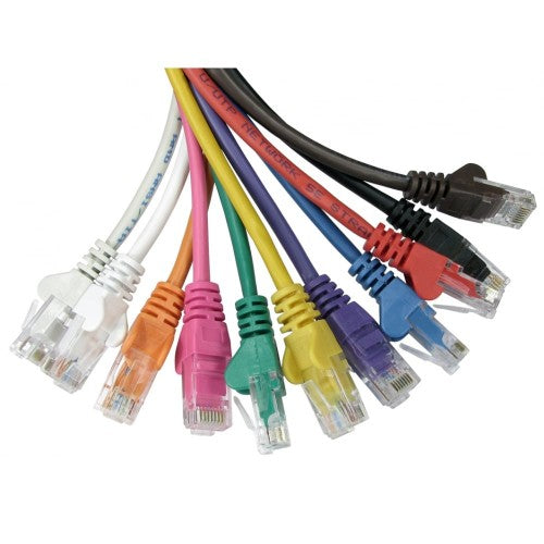 Cables Direct 0.25m Economy 10/100 Networking Cable - Yellow