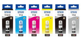 Epson C13T07B340/114 Ink bottle magenta, 6.7K pages 2300 Photos 70ml for Epson ET-8500