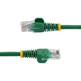 StarTech.com Cat5e Patch Cable with Snagless RJ45 Connectors - 1m, Green