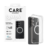 PanzerGlass CARE™ by ® Samba Case Transparent w. White Qi Samsung Galaxy S26 Ultra
