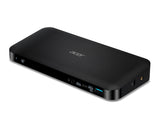 Acer Docking III Wired USB 3.2 Gen 1 (3.1 Gen 1) Type-C Black