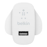 Belkin WCA002MYWH mobile device charger White Indoor
