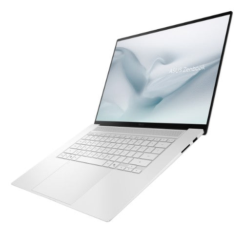 ASUS Zenbook S16 UM5606GA-SR237W Copilot+ PC AMD Ryzen AI 9 465 Laptop 40.6 cm (16") Touchscreen 3K 32 GB LPDDR5x-SDRAM 2 TB SSD Wi-Fi 7 (802.11be) Windows 11 Home White