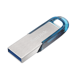 SanDisk Ultra Flair USB flash drive 32 GB USB Type-A 3.2 Gen 1 (3.1 Gen 1) Blue, Silver