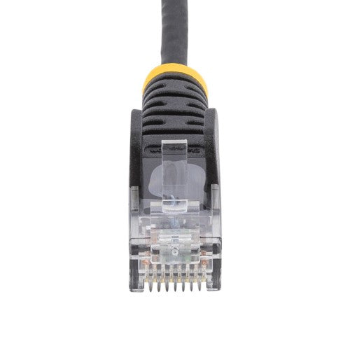 StarTech.com 2 m CAT6 Cable - Slim - Snagless RJ45 Connectors - Black