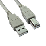 Cables Direct USB2-102 USB cable 2 m USB A USB B Grey