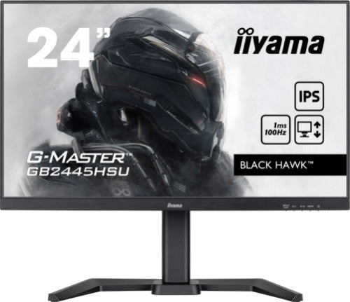 iiyama G-MASTER GB2445HSU-B2 computer monitor 60.5 cm (23.8") 1920 x 1080 pixels Full HD LED Black