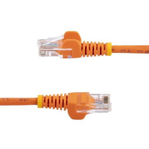 StarTech.com Cat5e Ethernet Patch Cable with Snagless RJ45 Connectors - 7 m, Orange