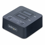 StarTech.com 1:1 M.2 NVMe Drive Duplicator, Standalone M.2 SSD Cloner/Copier up to 90GBpm, USB 3.2 20Gbps M.2 Dual-Bay Drive Dock, USB-C/A Cables Included