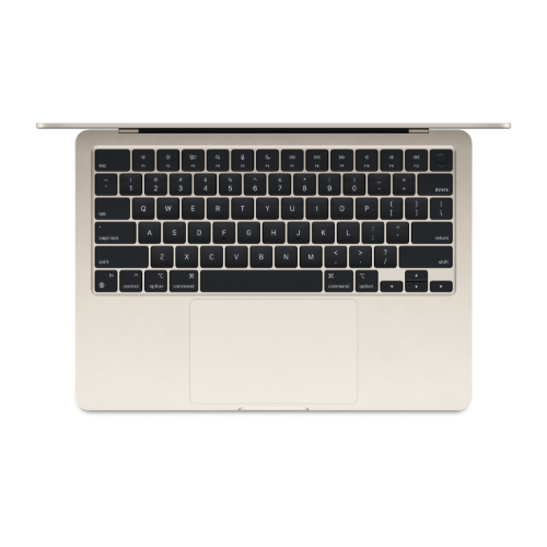 Apple MacBook Air Apple M M3 Laptop 38.9 cm (15.3") 8 GB 256 GB SSD Wi-Fi 6E (802.11ax) macOS Sonoma Beige