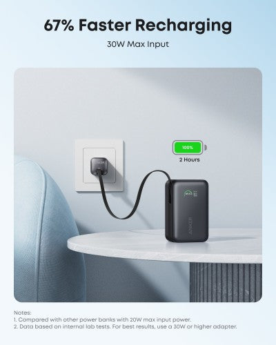 Anker A1638 10000 mAh Black
