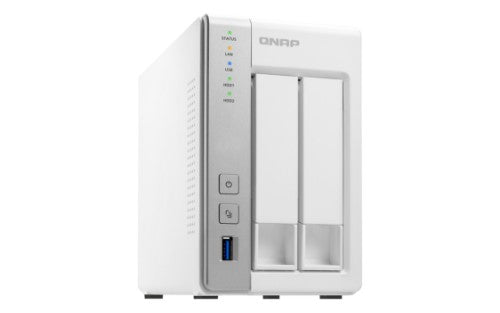 QNAP TS-231P2 NAS Tower Annapurna Labs AL314 4 GB DDR3 QNAP Turbo System White