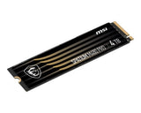 MSI SPATIUM M480 PRO PCIE 4.0 NVME M.2 4TB internal solid state drive PCI Express 4.0 3D NAND