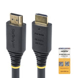 StarTech.com 15m (49.2ft) Active High Speed HDMI Cable, 4K 60Hz/1440p 144Hz, HDR10/HDCP 2.2/ARC, 18Gbps, UHD HDMI 2.0 Cord for TV/Monitor/Display, TPE Jacket