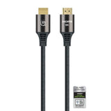Manhattan HDMI 8K@60Hz Cable with Ethernet, 1m, Certified, Suitable for ALL 8K, 4K & 1080p/HD uses - when upgrading now or have it ready for when you need it, Male to Male, Black, 4K@120Hz, Ultra HD 4k x 2k, Lifetime Warranty, Ultra High Speed