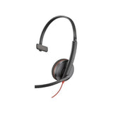 HP Poly Blackwire 3210 Monaural USB-C Headset +USB-C/A Adapter (Bulk)