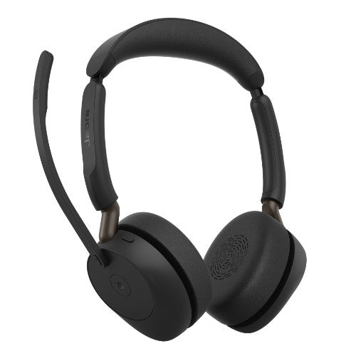 Jabra Evolve3 65 MS - USB-C with Dongle - Stereo (Charging Stand)