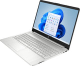 HP 15s-fq2015na Intel® Core™ i3 i3-1115G4 Laptop 39.6 cm (15.6") Full HD 8 GB DDR4-SDRAM 256 GB SSD Wi-Fi 5 (802.11ac) Windows 11 Home Silver