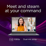 Lenovo IdeaPad Slim 3 15IRU10 Intel Core 3 100U Laptop 38.9 cm (15.3") WUXGA 8 GB DDR5-SDRAM 256 GB SSD Wi-Fi 7 (802.11be) Windows 11 Home English Grey