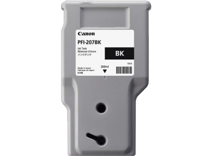 Canon 8789B001/PFI-207BK Ink cartridge black 300ml for Canon IPF 680  - Printers & Scanners - Canon