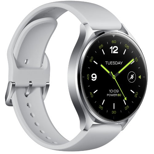 Xiaomi Watch 2 3.63 cm (1.43") AMOLED 46 mm Digital 466 x 466 pixels Touchscreen Silver Wi-Fi GPS (satellite)