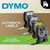 Dymo 1978367 DirectLabel-etikettes black on orange Vinyl 12mm x 5,5mm for Dymo D1 6-12mm/19mm/24mm/9-12mm/9-19mm