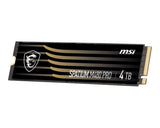 MSI SPATIUM M480 PRO PCIE 4.0 NVME M.2 4TB internal solid state drive PCI Express 4.0 3D NAND