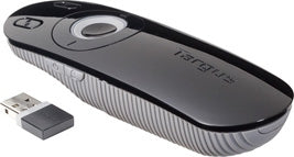 Targus Laser Presentation Remote wireless presenter Black, Grey
