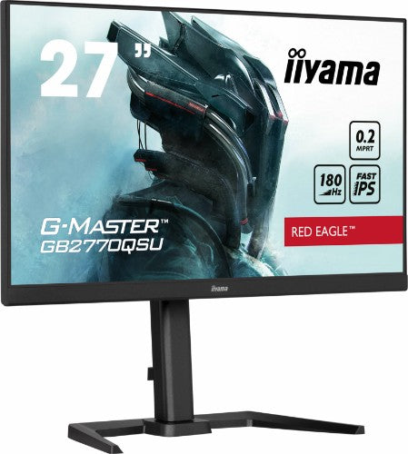 iiyama G-MASTER GB2770QSU-B6 computer monitor 68.6 cm (27") 2560 x 1440 pixels Wide Quad HD LCD Black