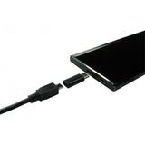 Cables Direct USB3C-MICROB cable gender changer USB Type C Micro USB Type B Black