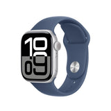 Apple MXLF3ZM/A smart wearable accessory Band Blue Fluoroelastomer